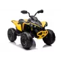 LEAN CARS DK-CA002 Quadriciclo a bateria 12V 10Ah 4x4 Amarelo