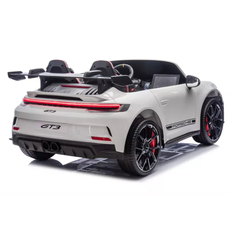 Carro para crianças a bateria LEAN CARS DK-P911 Porsche GT3 24V branco