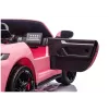 LEAN CARS DK-P911 Porsche GT3 24V rosa carro a bateria para criança