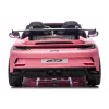 LEAN CARS DK-P911 Porsche GT3 24V rosa carro a bateria para criança