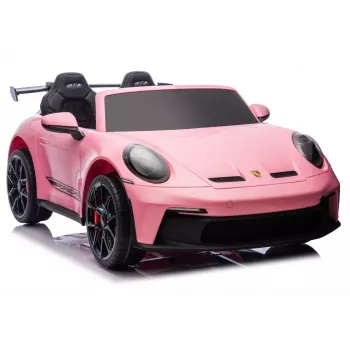 LEAN CARS DK-P911 Porsche GT3 24V rosa carro a bateria para criança