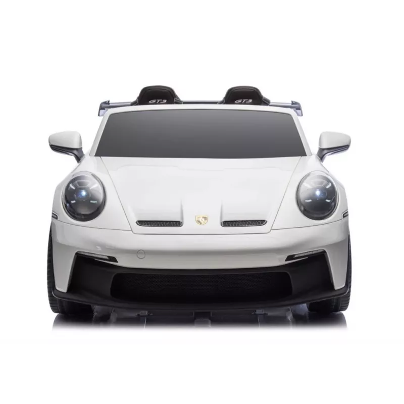 LEAN CARS DK-P911 Porsche GT3 Carro de Criança a Bateria Branco