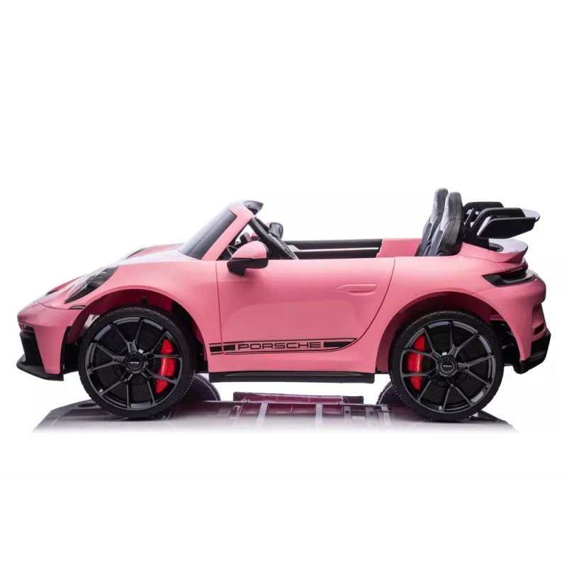 LEAN CARS DK-P911 Porsche GT3 Rosa Carro de Bateria para Crianças