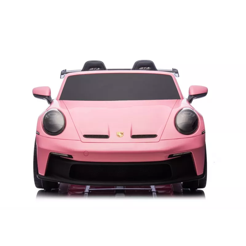 LEAN CARS DK-P911 Porsche GT3 Rosa Carro de Bateria para Crianças