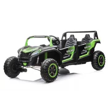 LEAN CARS Buggy elétrico para criança A033 4x4 24V verde