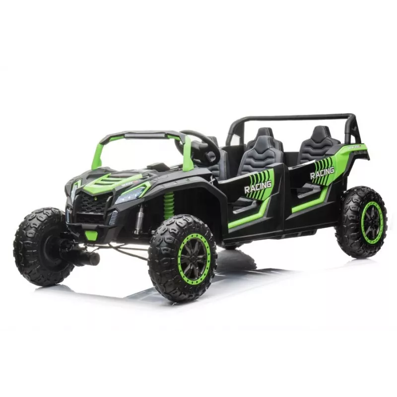 LEAN CARS Buggy elétrico para criança A033 4x4 24V verde