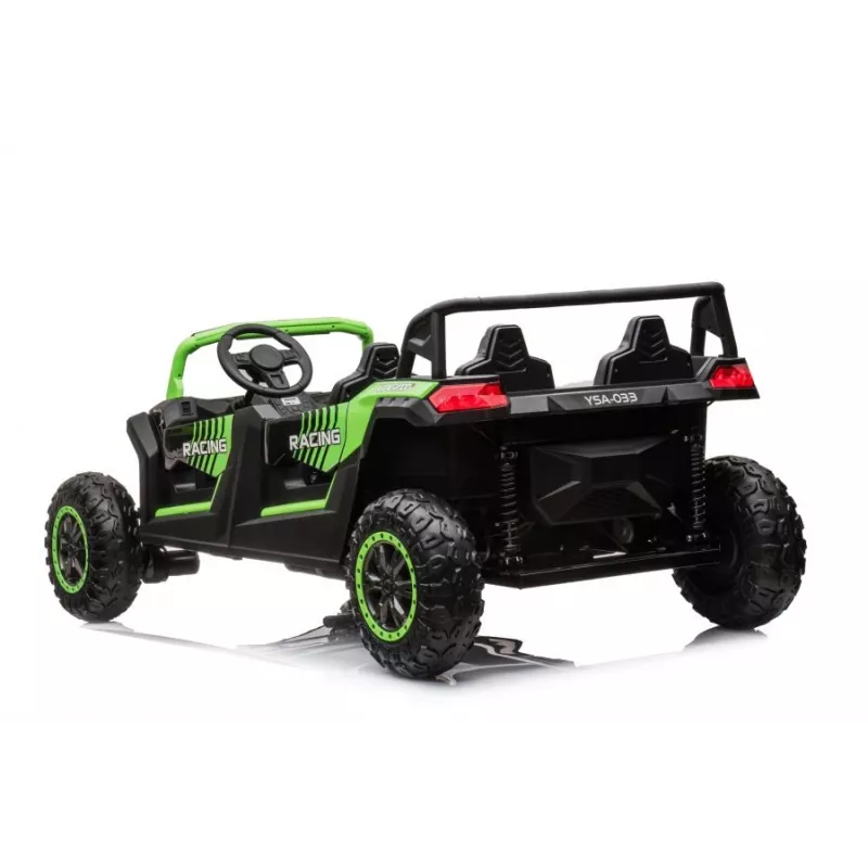 LEAN CARS Buggy elétrico para criança A033 4x4 24V verde