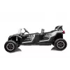 LEAN CARS Buggy elétrico para criança A033 4x4 24V branco