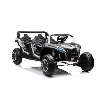 LEAN CARS Buggy elétrico para criança A033 4x4 24V branco