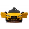 LEAN CARS Carro Elétrico para Crianças BMW M4 Amarelo