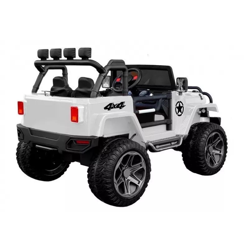 Carro infantil elétrico LEAN CARS WXE-1688 4x4 branco