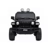 LEAN CARS Jeep Rubicon 4x4 Elétrico a Bateria Preto