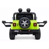LEAN CARS Jeep Rubicon 4x4 Elétrico a Bateria Verde