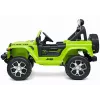 LEAN CARS Jeep Rubicon 4x4 Elétrico a Bateria Verde