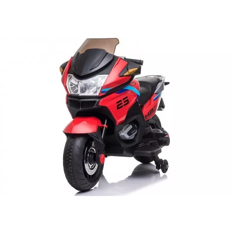 LEAN CARS Mota Elétrica para Crianças XMX609 Vermelho com MP3 e Luzes LED