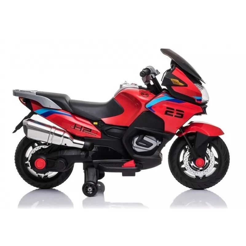 LEAN CARS Mota Elétrica para Crianças XMX609 Vermelho com MP3 e Luzes LED