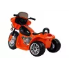 LEAN CARS Mota Elétrica a Bateria JT568 Polícia Laranja LED