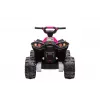 LEAN CARS quadriciclo elétrico para criança HL568 rosa – ATV infantil 12V 2x30W com música, luzes LED, capacidade de carga 30 kg