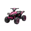 LEAN CARS quadriciclo elétrico para criança HL568 rosa – ATV infantil 12V 2x30W com música, luzes LED, capacidade de carga 30 kg