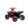 LEAN CARS quadriciclo elétrico HL568 vermelho ATV infantil a bateria de 6V com luzes LED e música