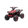 LEAN CARS quadriciclo elétrico HL568 vermelho ATV infantil a bateria de 6V com luzes LED e música