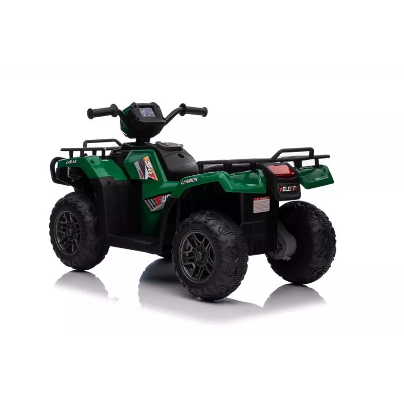 LEAN CARS quad elétrico JC915 verde – 12V, 2x35W, quad para criança