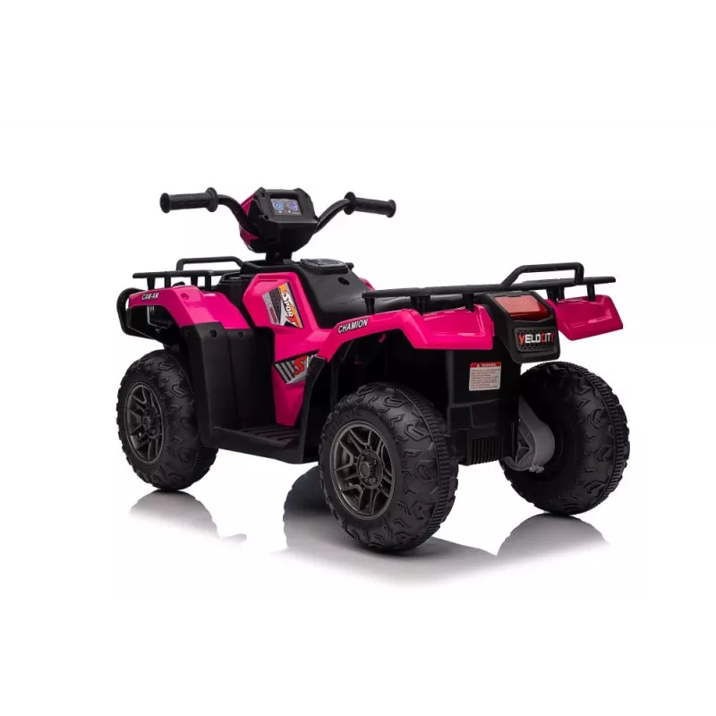 LEAN CARS quadriciclo elétrico para criança JC915 rosa