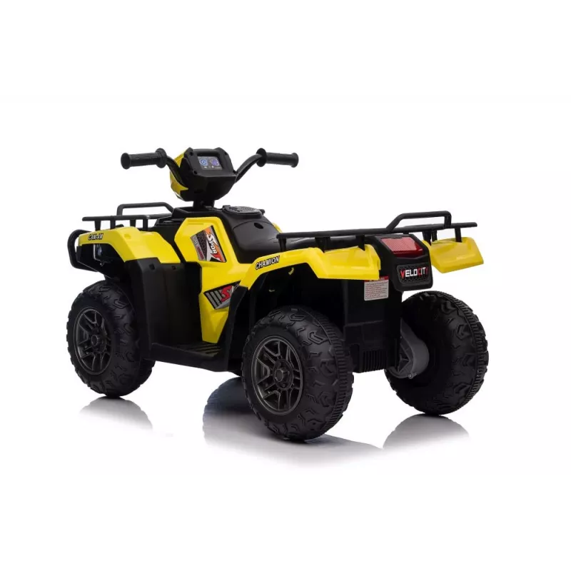 LEAN CARS quad elétrico JC915 amarelo