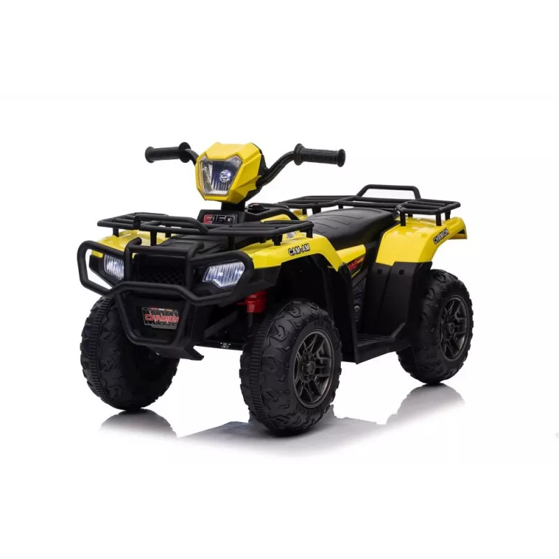 LEAN CARS quad elétrico JC915 amarelo