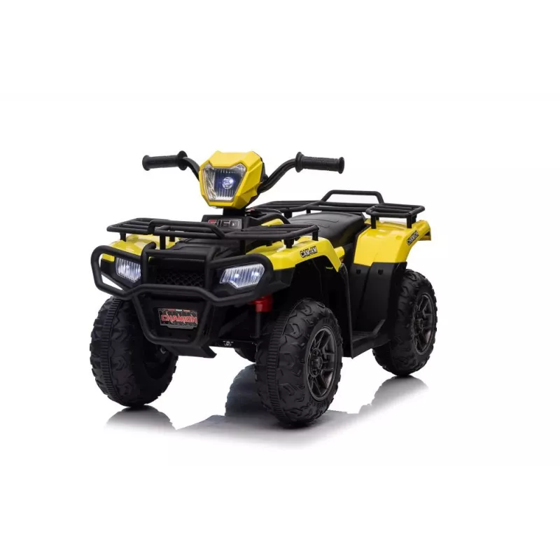 LEAN CARS quad elétrico JC915 amarelo