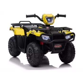 LEAN CARS quad elétrico JC915 amarelo