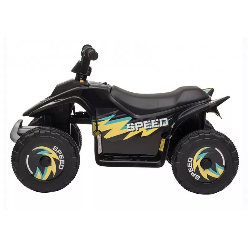 LEAN CARS Quad Elétrico a Bateria XMX612 Preto