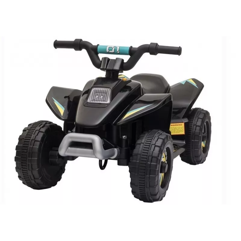 LEAN CARS Quad Elétrico a Bateria XMX612 Preto