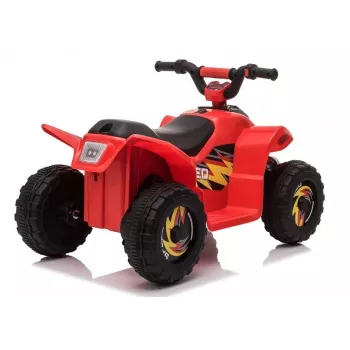 LEAN CARS Quad Elétrico a Bateria XMX612 Vermelho