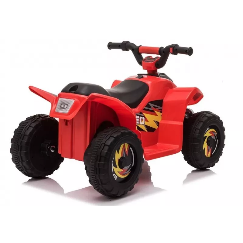 LEAN CARS Quad Elétrico a Bateria XMX612 Vermelho