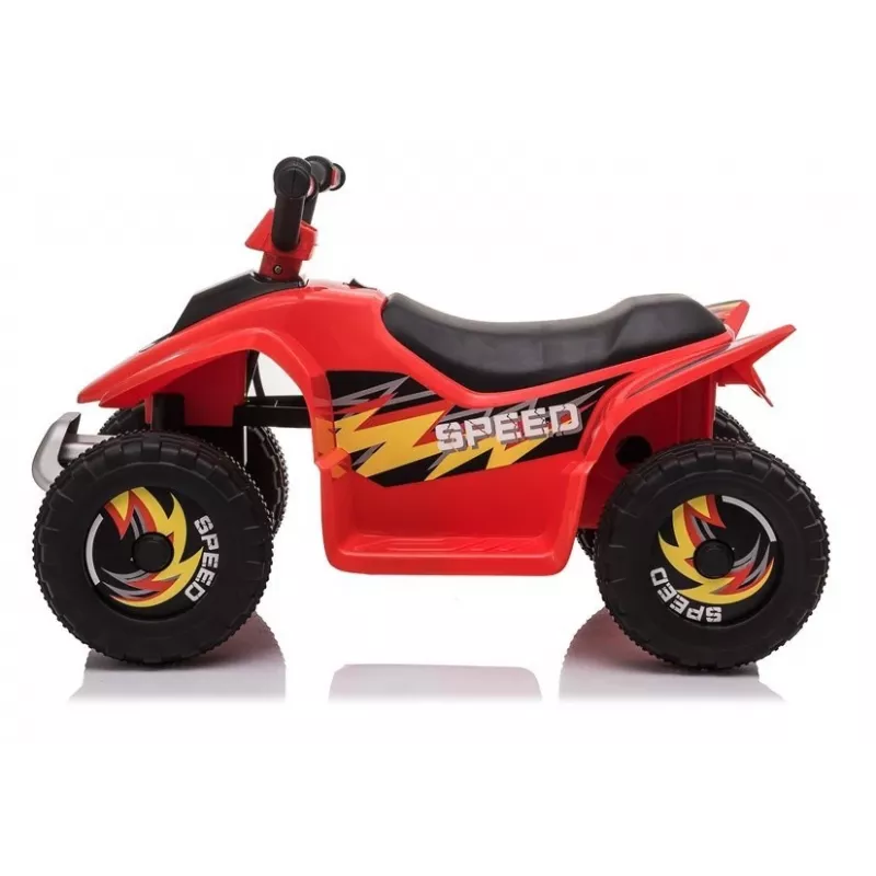 LEAN CARS Quad Elétrico a Bateria XMX612 Vermelho