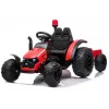 LEAN CARS Trator Elétrico HZB-200 com Atrelado Vermelho