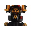 LEAN CARS Trator Elétrico para Montar com Escavadora de Pá Laranja