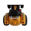 LEAN CARS Trator Elétrico para Montar com Escavadora de Pá Laranja