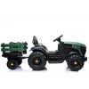 LEAN CARS Trator elétrico com atrelado BDM0925 verde militar