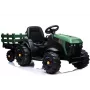 LEAN CARS Trator elétrico com atrelado BDM0925 verde militar
