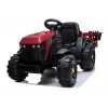 LEAN CARS Trator elétrico de pedais com atrelado BDM0925 vermelho