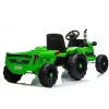 LEAN CARS Trator Elétrico com Atrelado CH9959 Verde