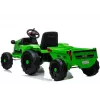 LEAN CARS Trator Elétrico com Atrelado CH9959 Verde