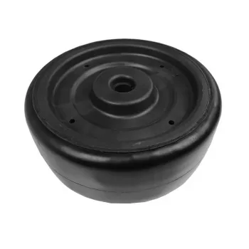LEAN CARS roda dianteira para kart SX1968 - pneu de espuma EVA de 220mm, jante de ABS, preto