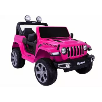 LEAN CARS Veículo a bateria FT-938 rosa pintado 4x4