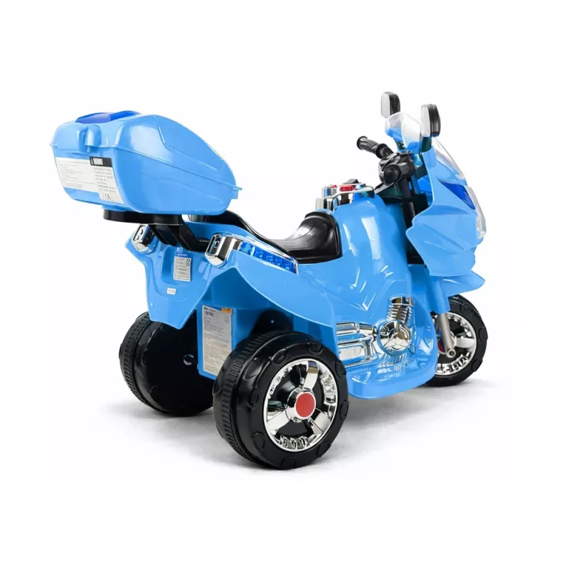 LEAN CARS HC8051 Moto elétrica para criança azul