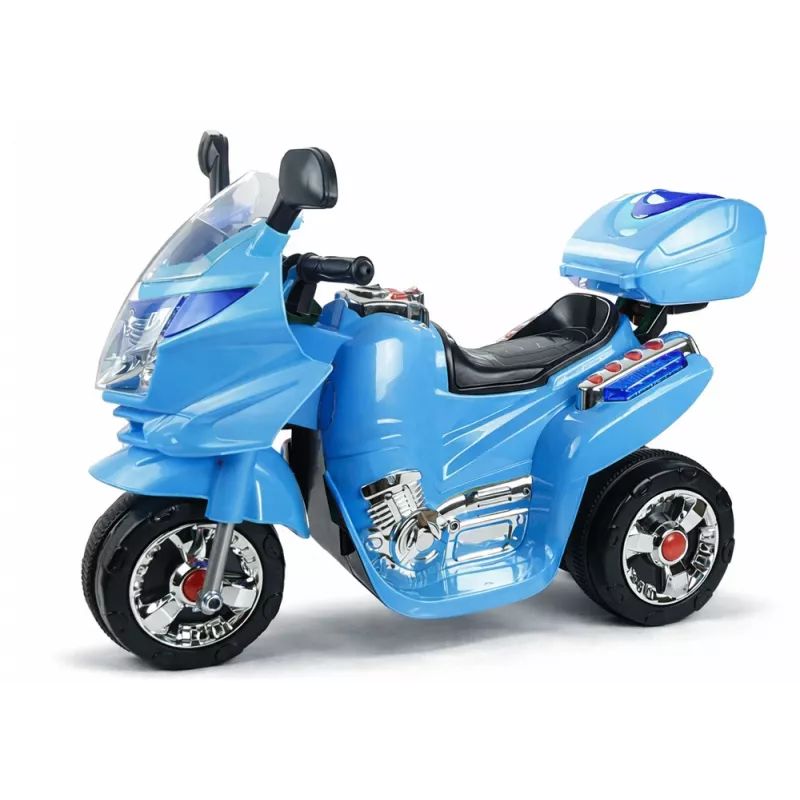 LEAN CARS HC8051 Moto elétrica para criança azul