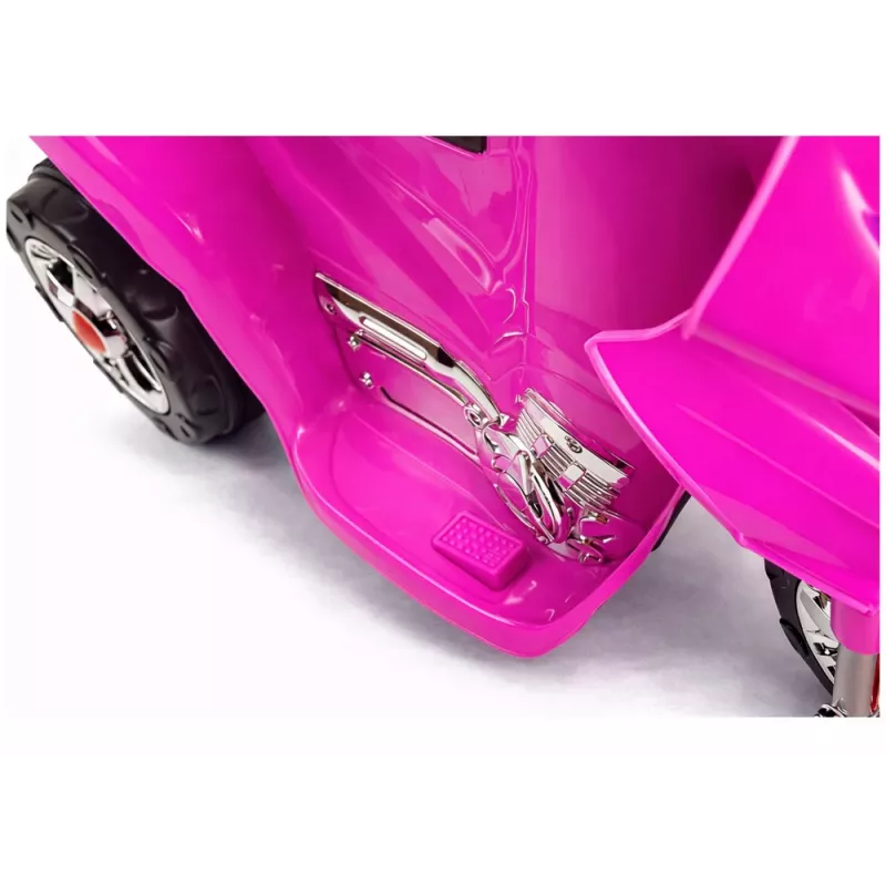 LEAN CARS HC8051 Moto elétrica para criança rosa