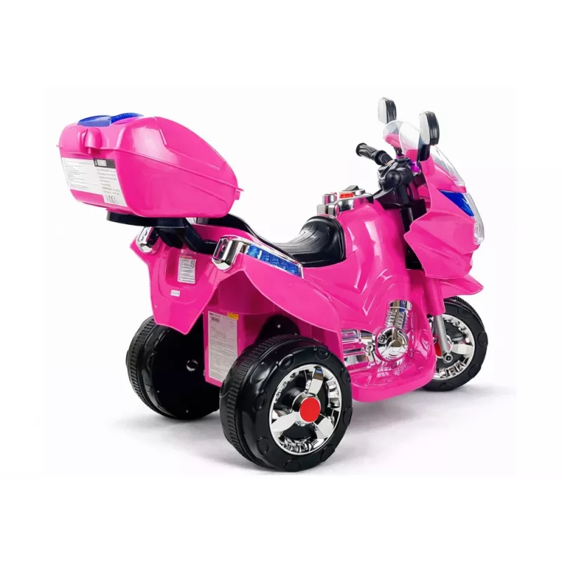 LEAN CARS HC8051 Moto elétrica para criança rosa